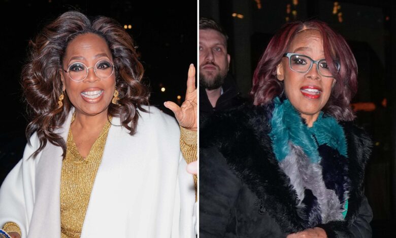 Oprah Winfrey surprises Gayle King for her birthday at NYC restaurant