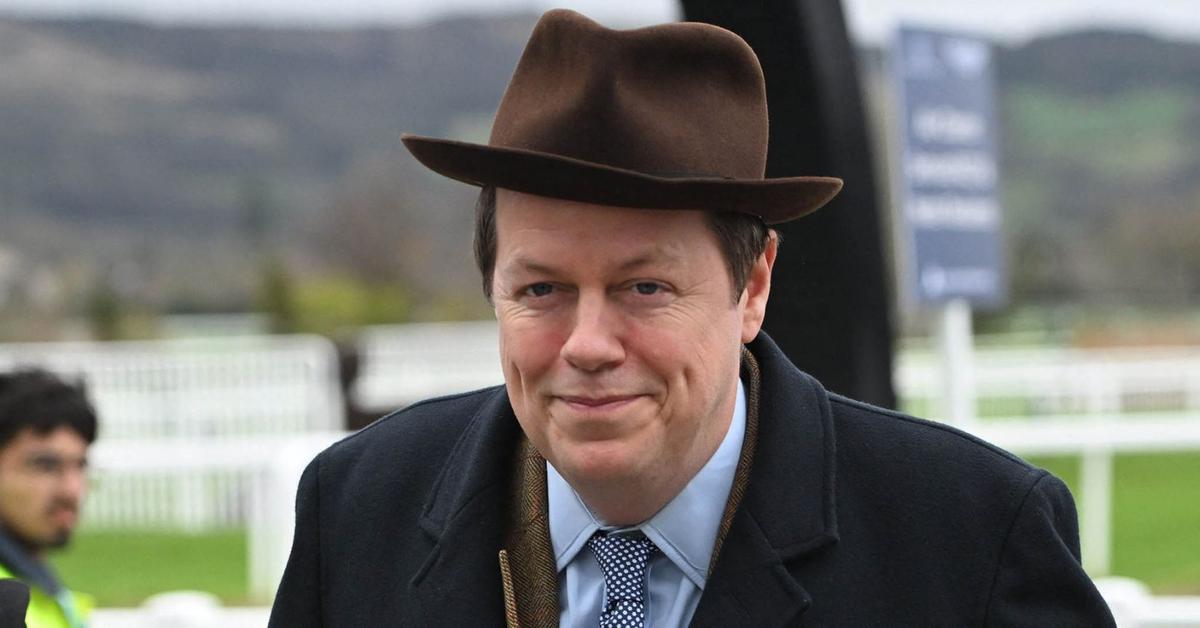 Queen Camilla's son opens his mouth during the awards ceremony