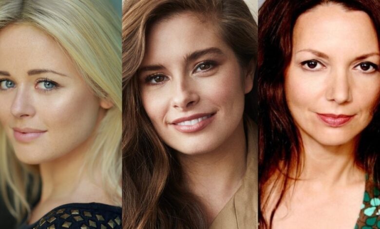 Rachel Shenton, Emily Atack and Joanne Whalley star in 'The Rumour'