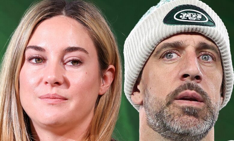 Shailene Woodley says talking about Aaron Rodgers' romance makes her cry