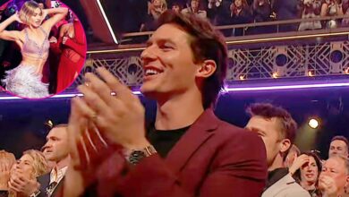 Tanner Courtad saw Julianne Hough's DWTS dance "Man in Finance."