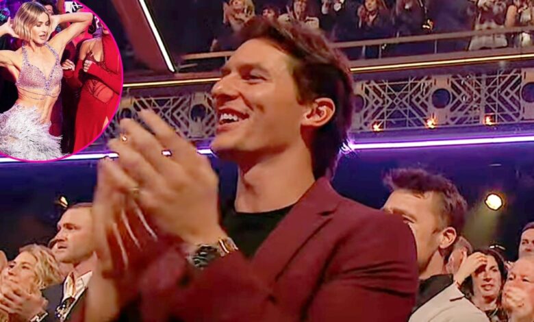 Tanner Courtad saw Julianne Hough's DWTS dance "Man in Finance."