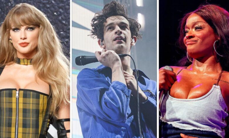 Taylor Swift weighs in on Matty Healy threatening to punch Azealia Banks