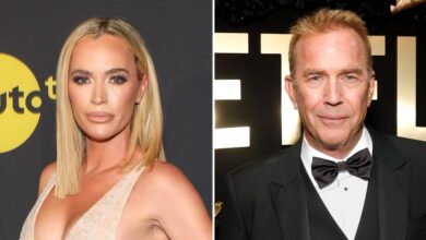 Teddi Mellencamp takes her shot with Kevin Costner