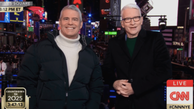 Andy Cohen Brings Tequila to CNN New Year; Anderson Cooper struggles