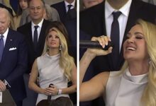 Carrie Underwood forced to sing a capella at the inauguration after a technical glitch