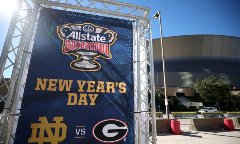 College football's Sugar Bowl has been postponed a day after the attack in New Orleans