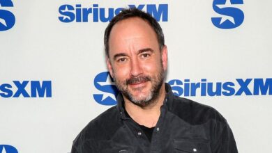 Dave Matthews falls from the Fireaid concert due to family disease