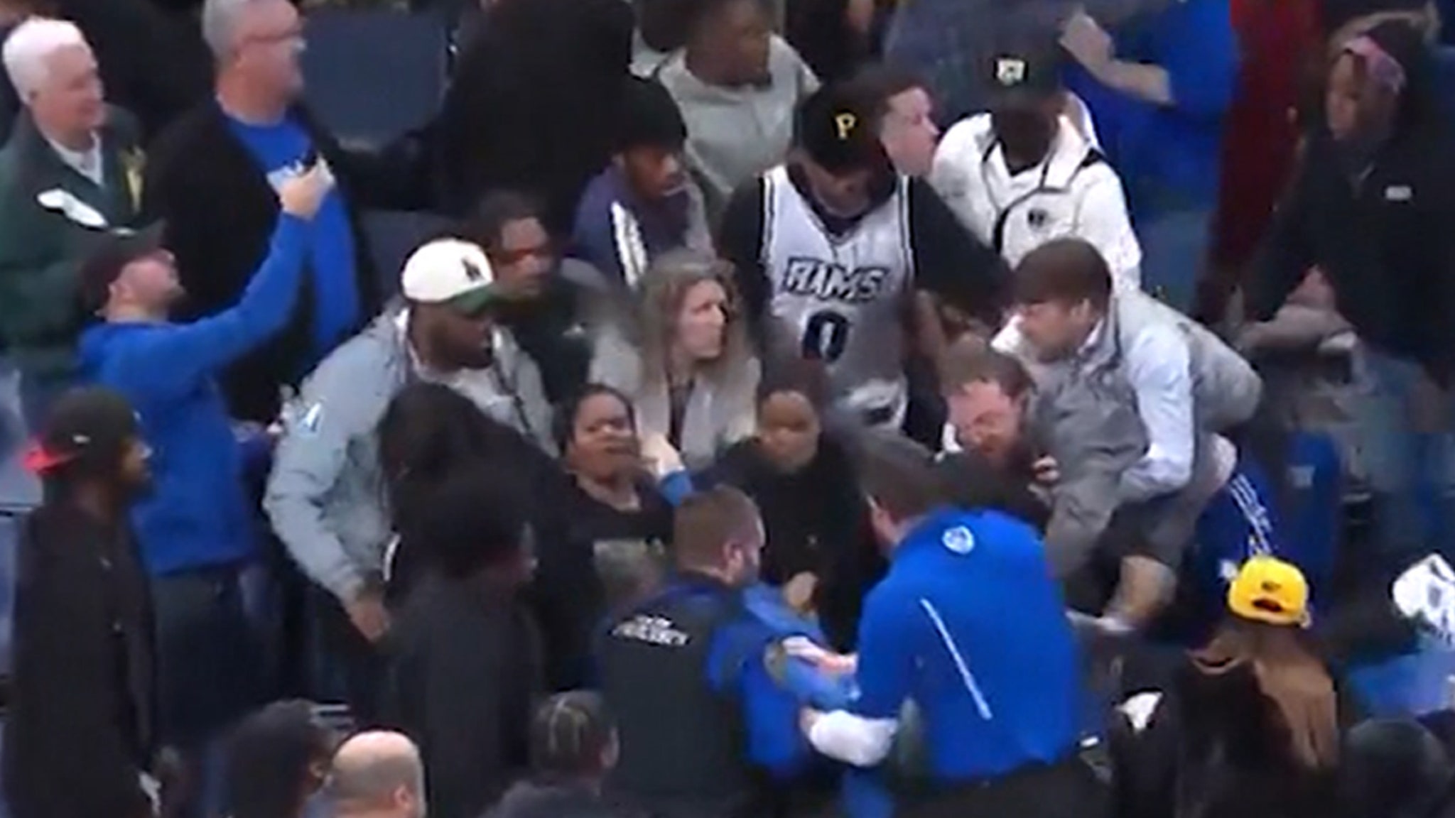 Fans Brawl during VCU vs. Saint Louis Men's Basketball game