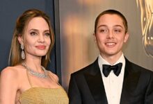 How Angelina Jolie and son Knox help people during the LA fires