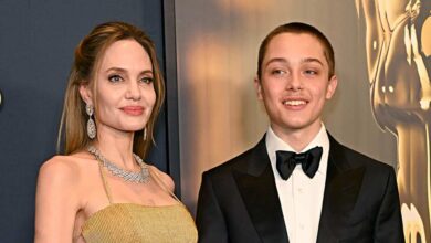 How Angelina Jolie and son Knox help people during the LA fires