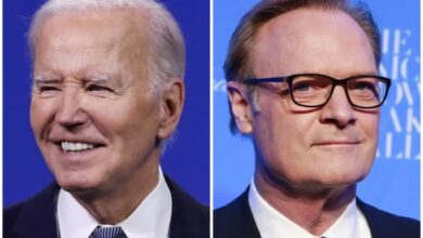 Joe Biden conducts final presidential interview with Lawrence O'Donnell