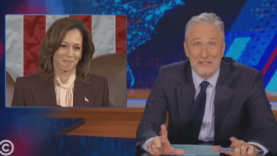 Jon Stewart on Kamala Harris certifying Donald Trump's election