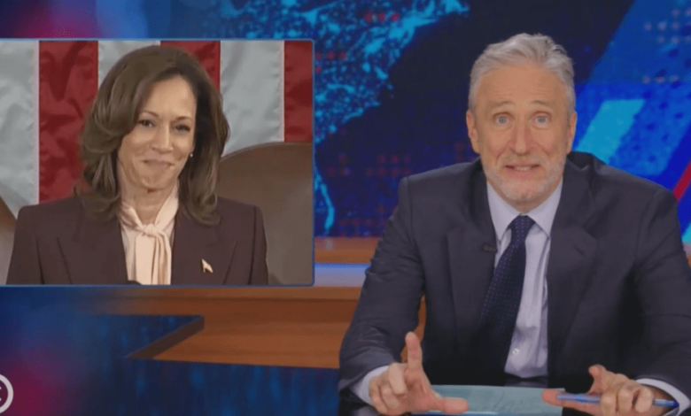 Jon Stewart on Kamala Harris certifying Donald Trump's election