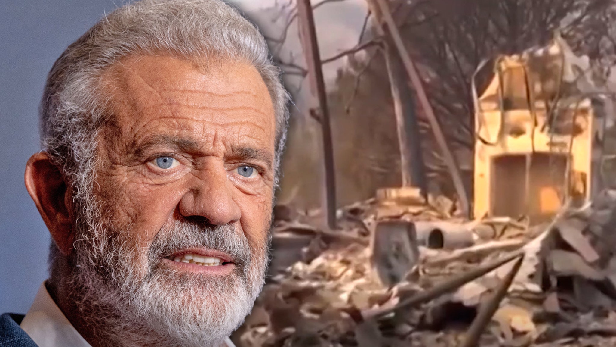 Mel Gibson says Malibu home 'burned to perfection' in California wildfires