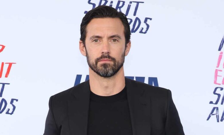 Milo Ventimiglia cries as he loses his home to wildfires in Los Angeles