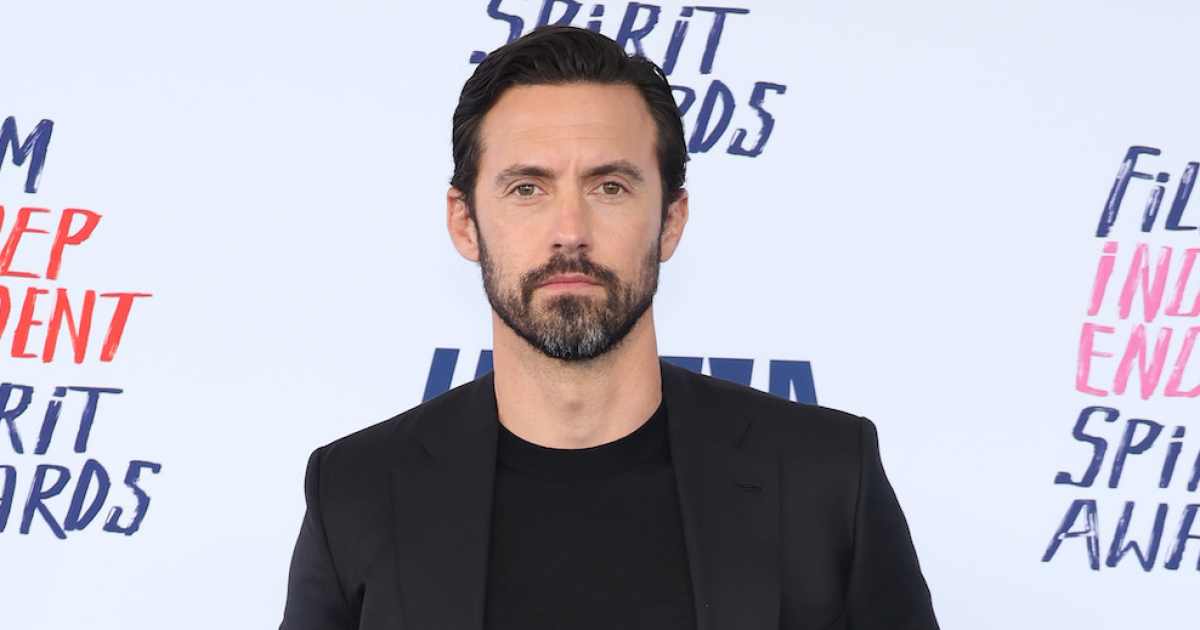 Milo Ventimiglia cries as he loses his home to wildfires in Los Angeles