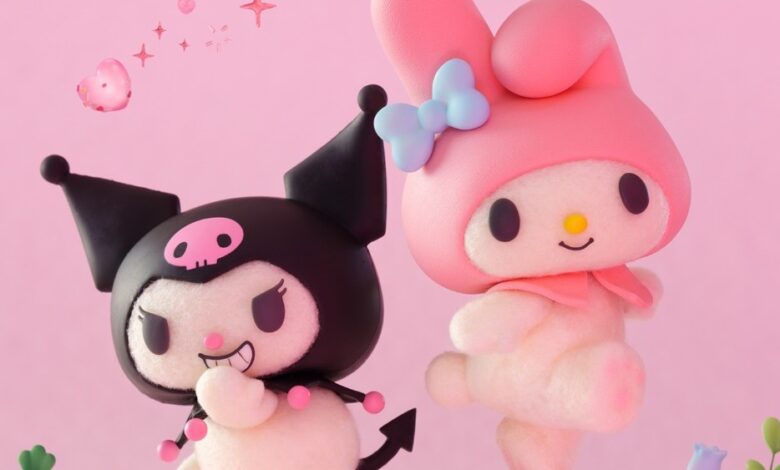 My Melody, Kuromi Stop-Motion series set on Netflix