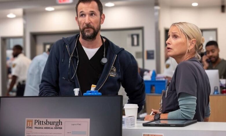 Noah Wyle, John Wells on 'ER' Differences, Real-Time Format