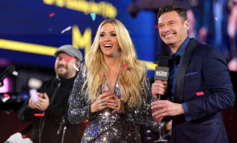 Ratings for 'Dick Clark's New Year's Rockin' Eve': 17.9 million viewers