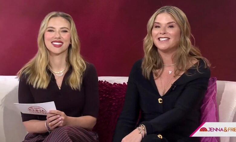 Scarlett Johansson surprised family with today's guest hosting appearance