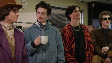 Timothée Chalamet reunites with 'SNL' lookalikes Double Duty