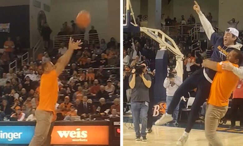 Alex Rodriguez makes a semi -Court shot, Student wins $ 10k