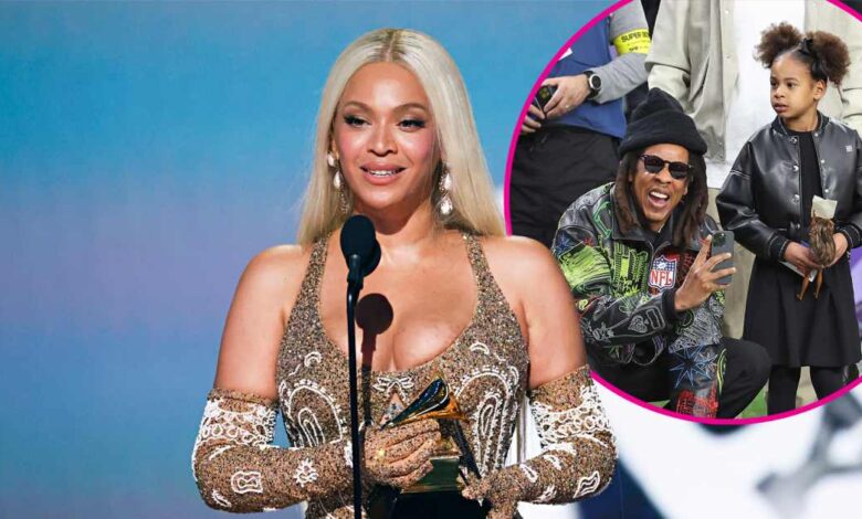 Beyonce exclaims sweet daughter Rumi after Grammy's won