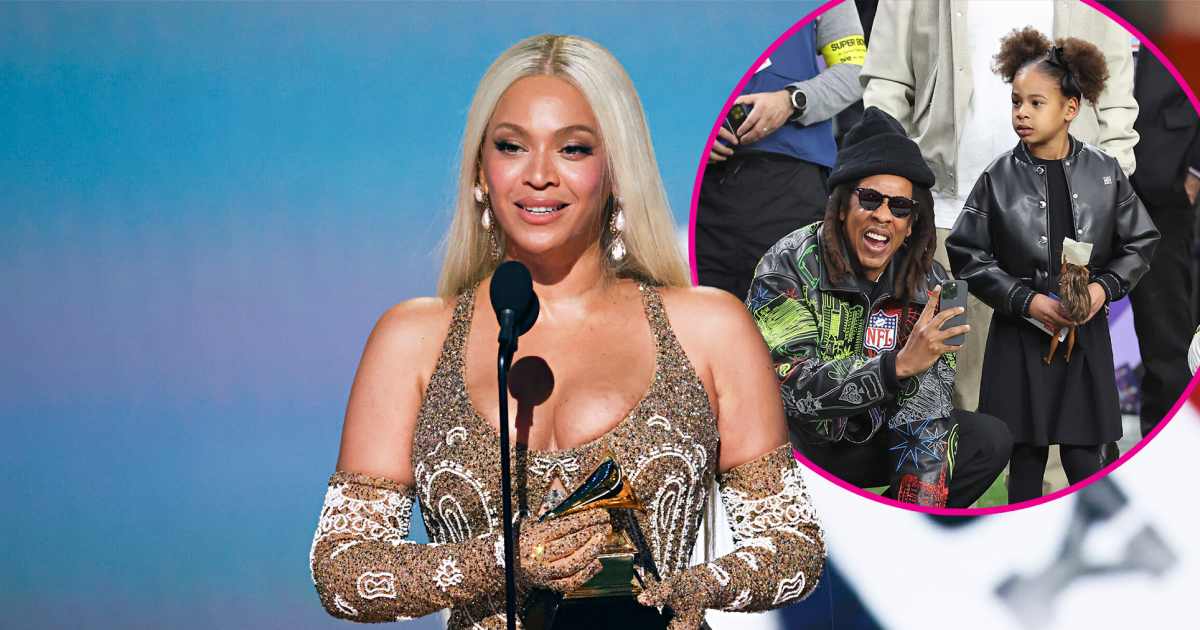 Beyonce exclaims sweet daughter Rumi after Grammy's won