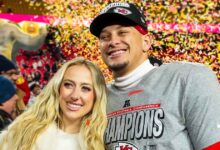 Brittany Mahomes is 'happy not to be pregnant and tired all the time'