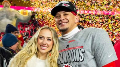 Brittany Mahomes is 'happy not to be pregnant and tired all the time'