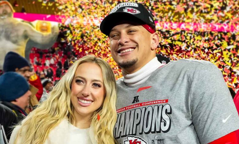 Brittany Mahomes is 'happy not to be pregnant and tired all the time'