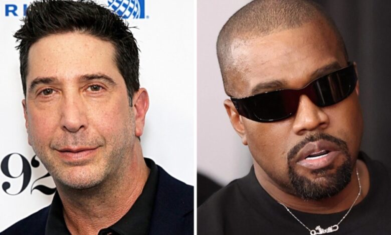 David Schwimmer asks Elon Musk to ban Kanye West from X