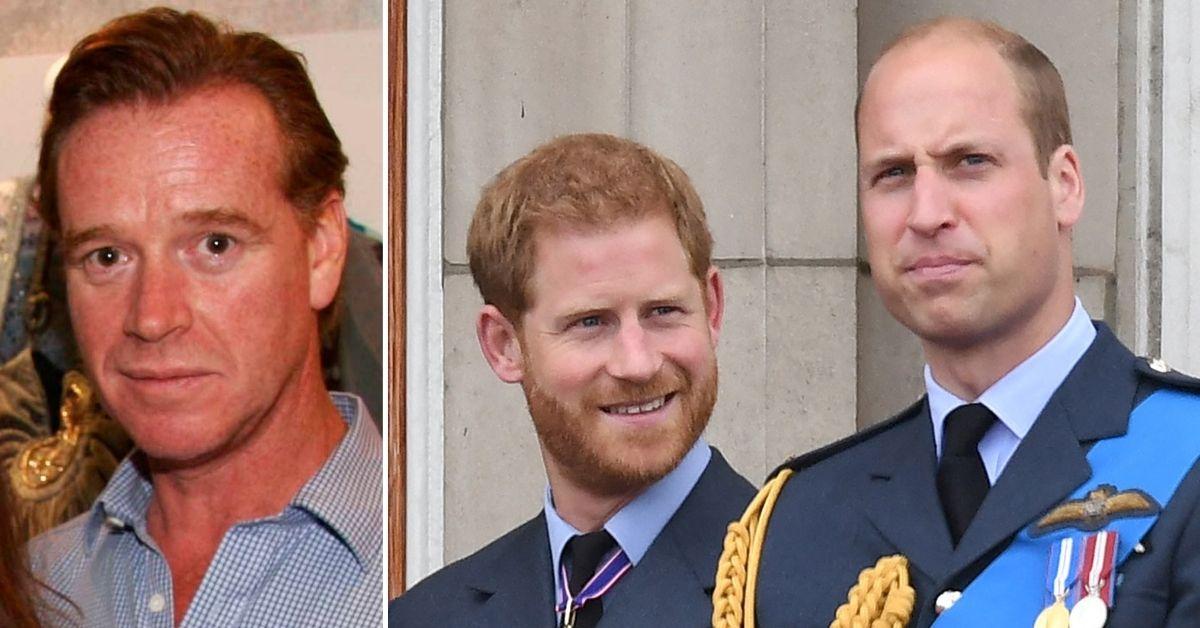 James Hewitt comes in to cure Harry and William's Royal Rift