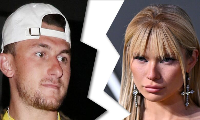 Johnny Manziel, Josie Canseco break up