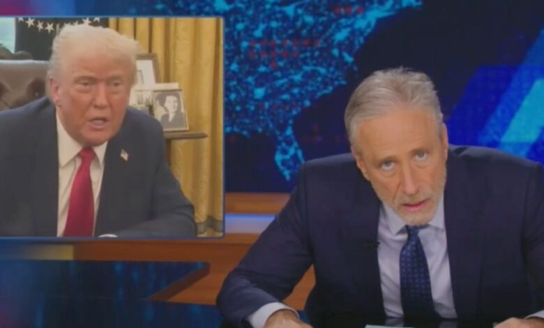 Jon Stewart calls America 'The Jake Paul of Nations'