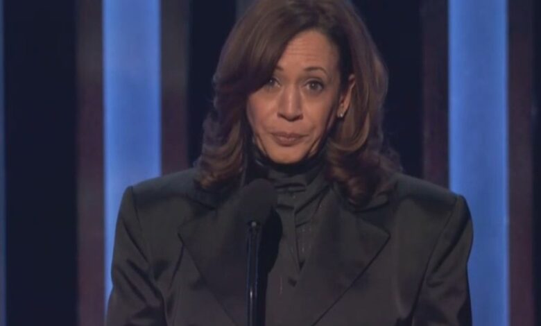 Kamala Harris accepts the chairman of the NAACP at 2025 ceremony