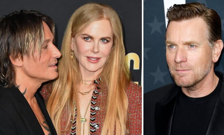 Keith Urban 'does not want a woman Nicole Kidman with in the lead with Ewan McGregor'