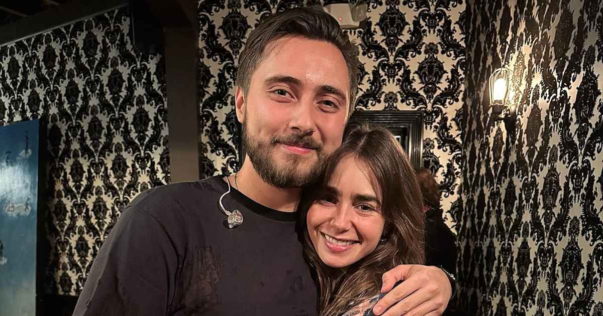 Lily Collins 'Brother Nic is' so proud to be Baby Tove's Uncle