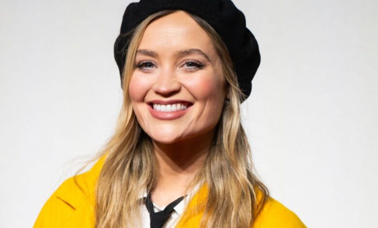 Love Island UK's Laura Whitmore shares the latest texts from Caroline Flack