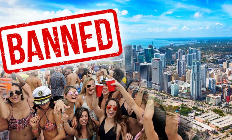 Miami Beach Spring Break Prohibition on local companies, owners objects