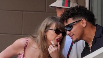 Patrick Mahomes praises Taylor Swift for 'inspiring billions'