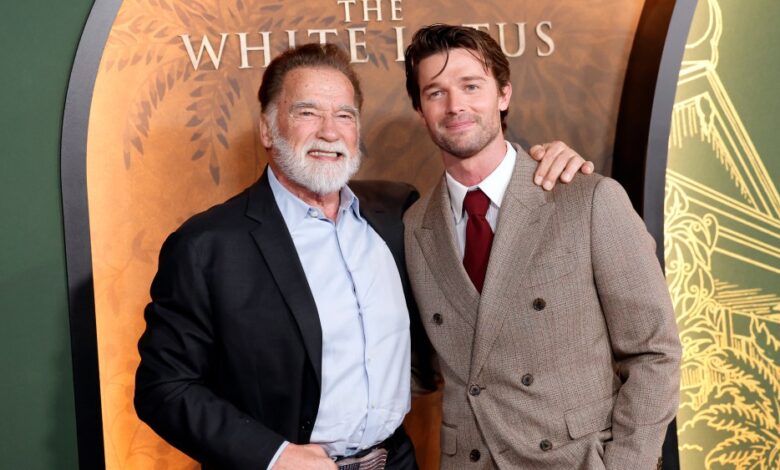 Patrick Schwarzenegger defends White Lotus Casting, Nepo Baby Backlash