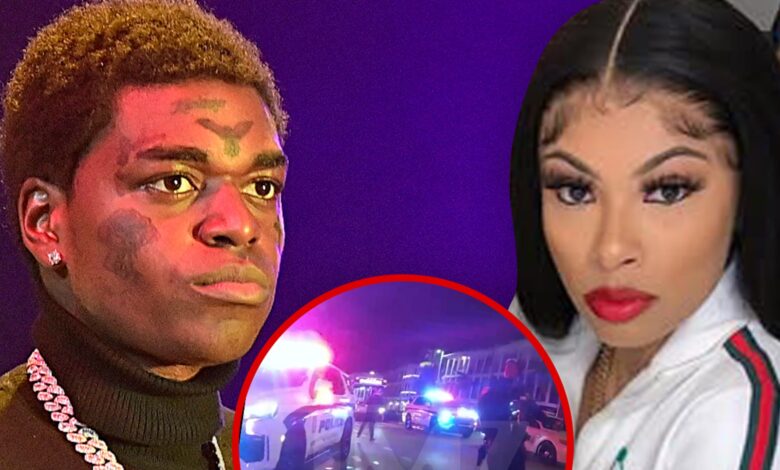 Police Body Cam shows Kodak Black's Baby Mama Vecht Chaos From Birthday Party