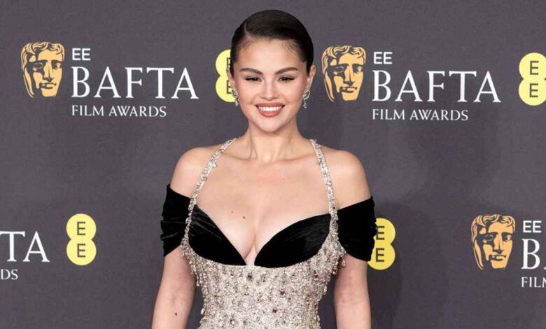 Selena Gomez drips in vintage diamonds at the Bafta Awards 2025