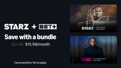 Starz, Bet+ Set Amazon Prime Channel bundle