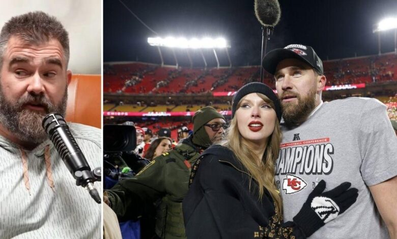 Taylor Swift greeted Jason Kelce for an impact on the life of Brother Travis