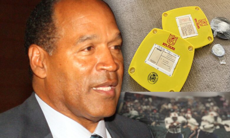 The OJ Simpson estate proposes an auction date, provides an overview of potential sales items