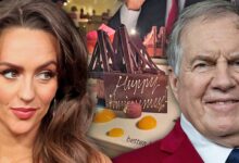 Bill Belichick's girlfriend Jordon Hudson shares a photo of the jubilee dinner