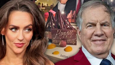 Bill Belichick's girlfriend Jordon Hudson shares a photo of the jubilee dinner